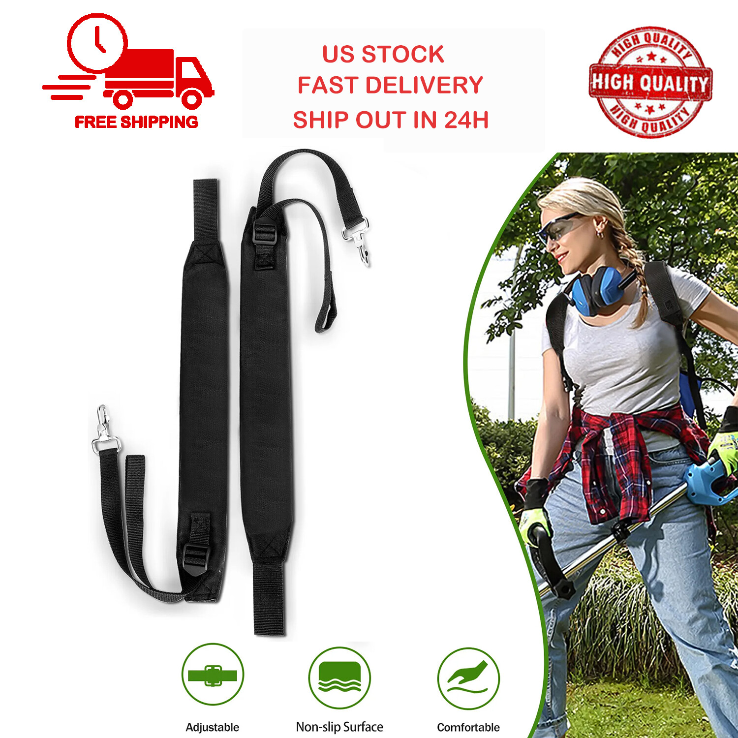 Shoulder Straps For Echo Pb-610 Pb-620 Pb-650 Pb-650h Pb-650