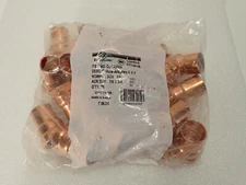 Everflow Copper CCFA0034 , 3/4" Female Adapter Sweat x Thread , 25 Pieces