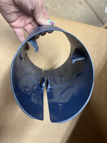 78 1978 Ford LTD Steering Column Cover Blue OEM - Picture 2 of 4