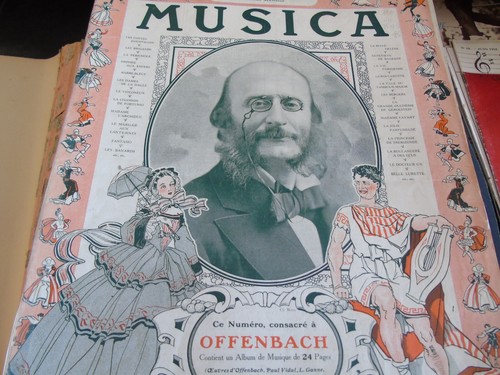 Musica n°68 1908 spécial Offenbach opéra wagner par offenbach - Zdjęcie 1 z 1