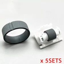 5set Feed Separation Pickup Roller Tire compatible EPSON L3110 L3150 L4150 L4160