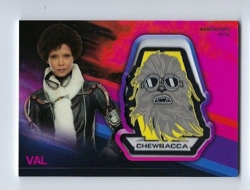 Star Wars Solo 2018 parche lote de 10 paralelos rosados todos xx/99 - Imagen 2 de 2