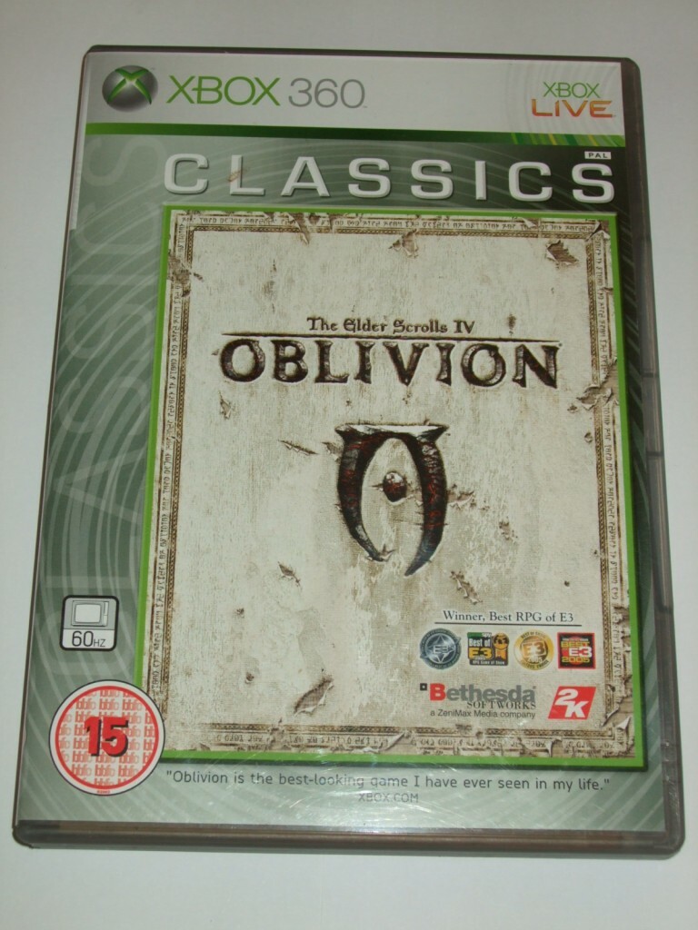 Oblivion The Elder Scrolls IV  Xbox 360 With Map UK PAL Classics  ""FREE UK  P&P""