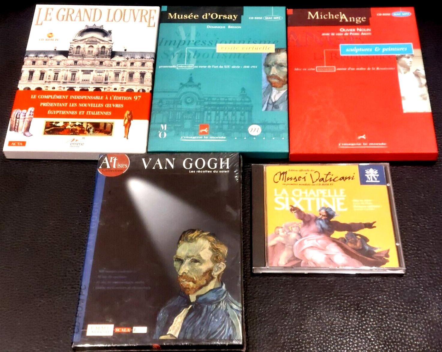 CD-ROM art interactif pour réviser l'histoire des chefs-d'œuvre d'Orsay
