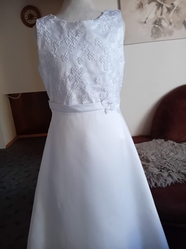 Kommunionkleid Gr. 152 inkl. Bolero und Tasche E-Kommunion - Bild 2 von 8