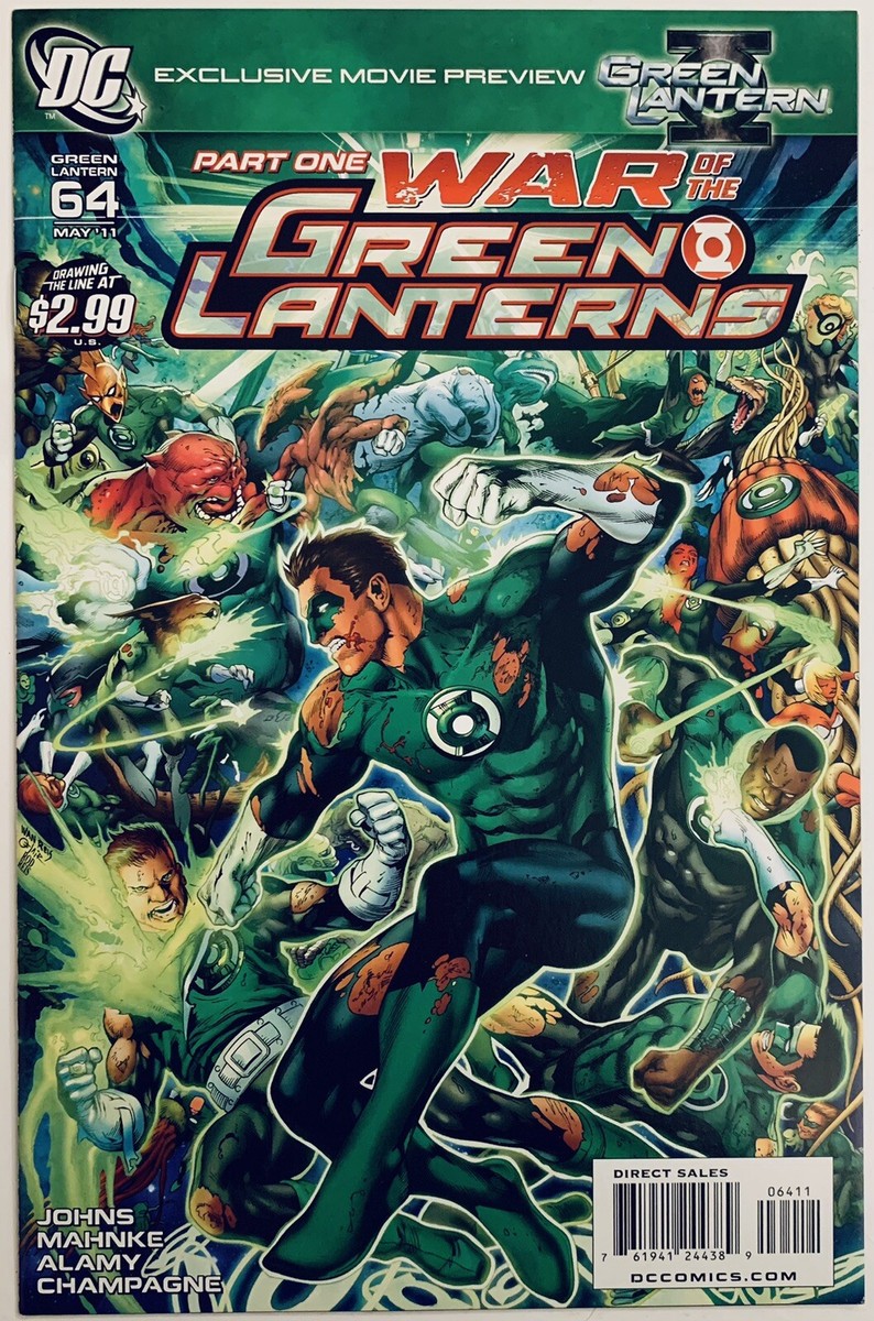 Green Lantern #64 (DC,2011) War Of The Green Lanterns Pt.1