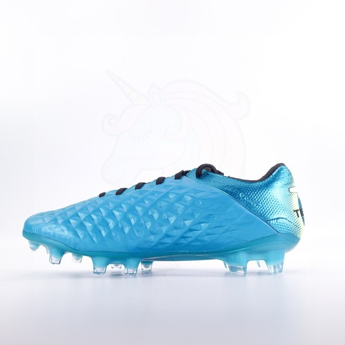 Nike Tiempo Legend 8 Elite FG Aquamarine Soccer Cleat Mens 5.5 AT5293-303 Wmns 7 - Picture 2 of 11