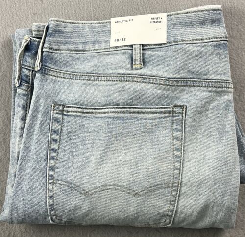 AMERICAN EAGLE Men’s Airflex+ Ultrasoft Athletic Fit Jeans W40 L32 NWT