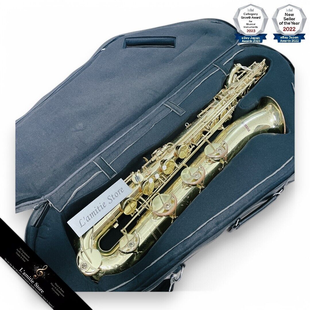 YAMAHA YBS-41 & Case Baritone Saxophone Sax Professional YAMAHA YBS-41 & Case Baritone Saxophone Sax Professional