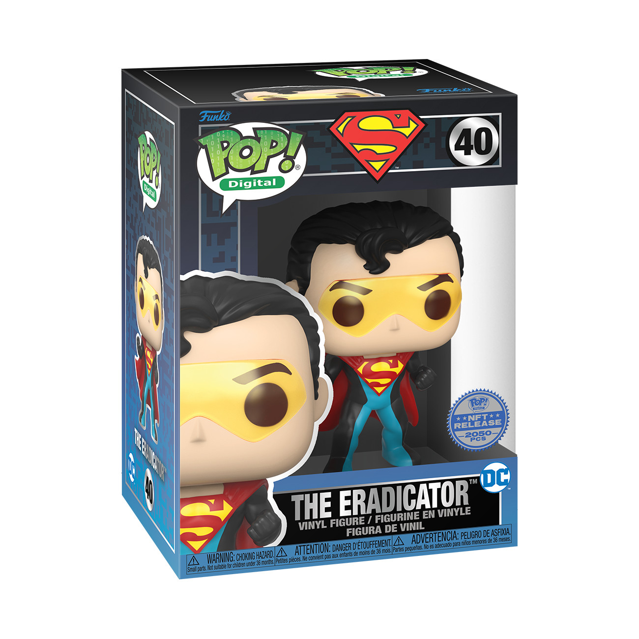 エラディケーター　スーパーマン　DC NFT Funko pop エラディケーター スーパーマン DC NFT Funko pop