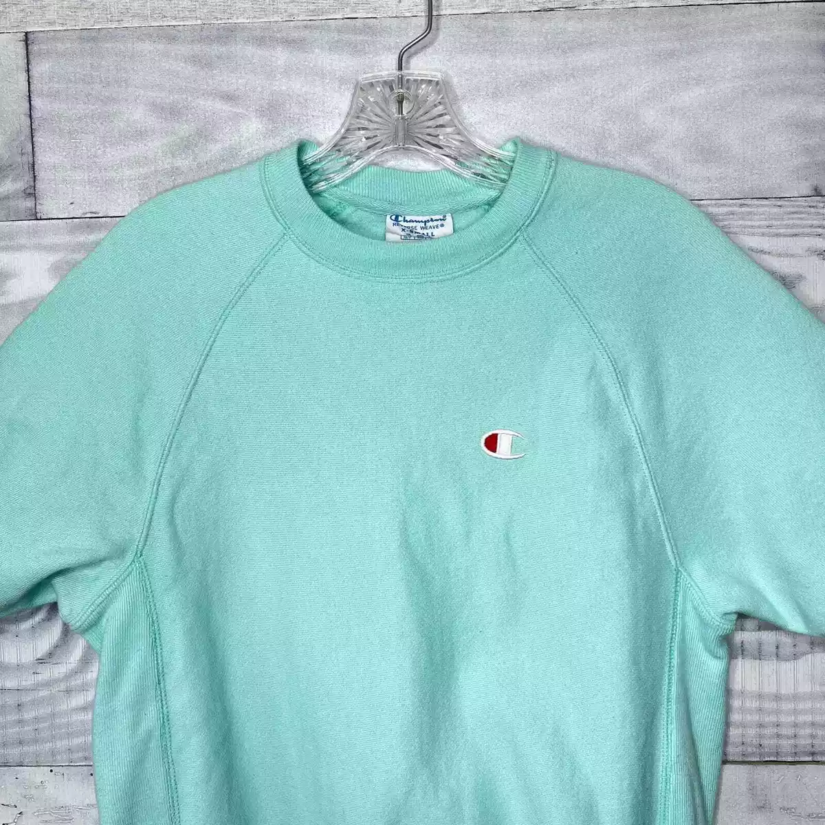 Mint green 2025 champion crewneck