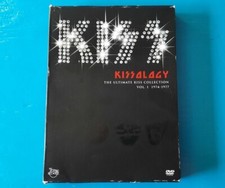 KISS - Kissology Vol. 1 - 1974-1977 (DVD, 2006, 2-Disc Set) VG