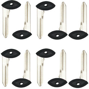 Fit for Chrysler Dodge Jeep Smart Remote Key Fob Uncut Blade Blank Insert