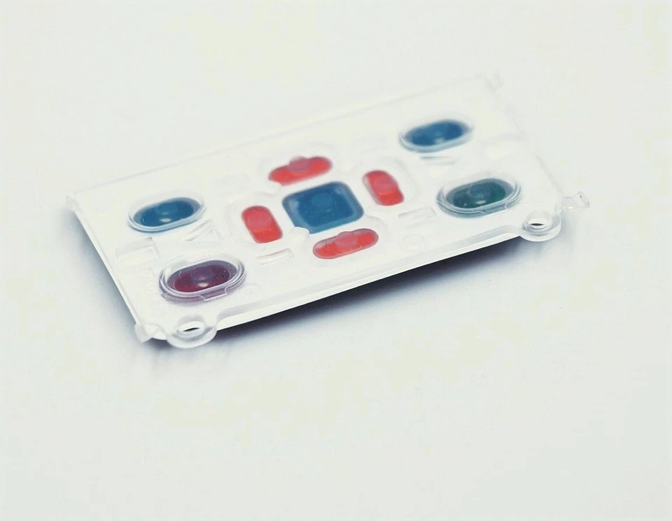 Originale nokia 6280 Tastiera Opaca Menù Funzione Tasti Argento - Immagine 2 di 2