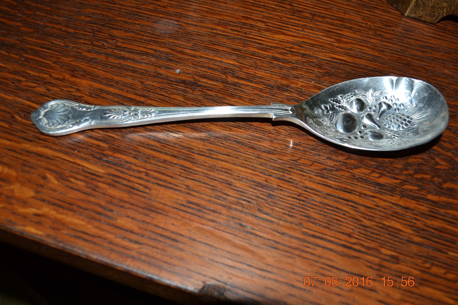 S.G. England EPNS A1 Silver Plate Berry Spoon eBay