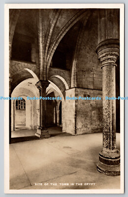 R751013 Kathedrale von Canterbury Standort des Grabes in der Gruft Raphael Tuck and Sons