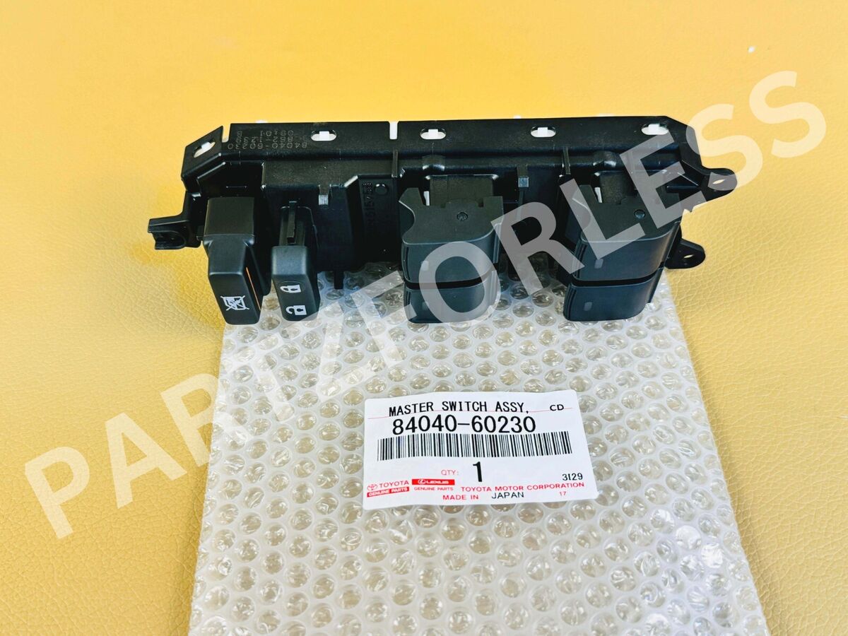 84040-60230 TOYOTA LAND CRUISER 16-21 MASTER SWITCH ASSY,MULTIPLEX NETWORK OEM | eBay 84040-60230 TOYOTA LAND CRUISER 16-21 MASTER SWITCH ASSY,MULTIPLEX NETWORK OEM | eBay