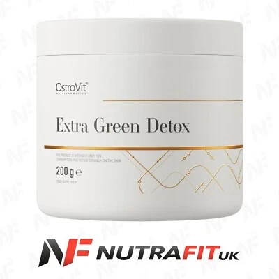 OSTROVIT EXTRA GREEN DETOX plant extract fiber inulin diet support powder 200g