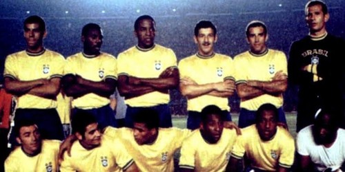 BRASILIEN Trikot *1968* ORIGINAL Retro Athleta Official Pelé - 2 Sterne vor WM70 - Bild 4 von 4