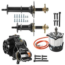 30'' Rear Axle Kit 72V 1500W Differential Motor Gear Box Tricycle Golf Cart Quad