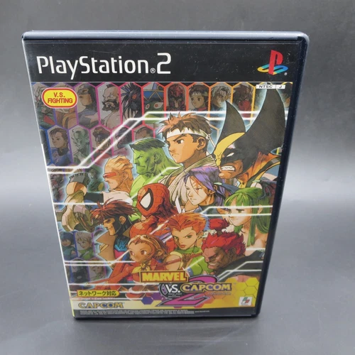 Marvel vs Capcom 2 New Age of Heroes PS2 with Manual PlayStation 2 Japan Version