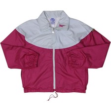 Vintage Ladies Asics Tiger Windbreaker Pink GoreTex Lightweight Size M