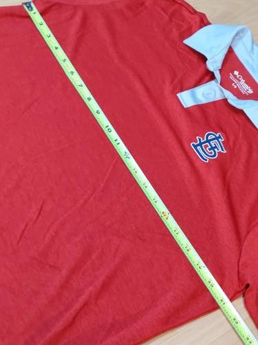Columbia Golf Shirt Polo Men's Large St. Louis Cardinals Baseball MLB - Picture 8 of 12