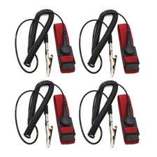 Anti Static Wrist Strap with grounding Wire ESD Large, Red-4