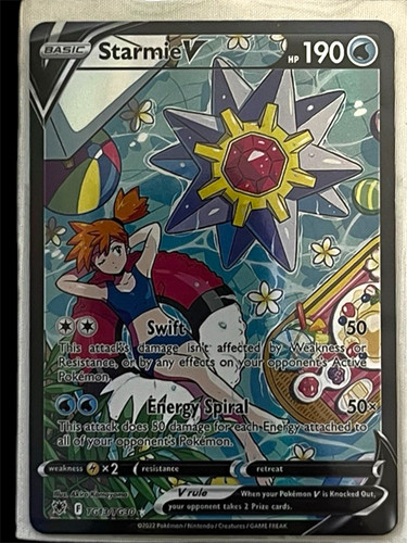 The Pokémon Company Starmie V TG13/TG30 Astral Radiance TG Ultra Rare  NM-M