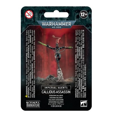 Warhammer 40k Imperial Assassins Callidus Assassin NIB
