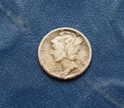 1930 S MERCURY SILVER DIME  *VERY GOOD DETAILS*