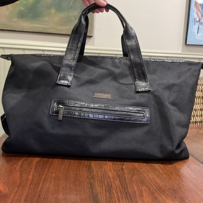 Jimmy Choo Travel Multi-Use Weekend Bag, Faux crocodile leather