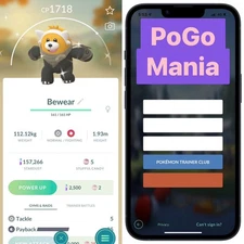 Shiny Bewear wearing a wilderness cape✨mini PTC 20k✨(read description)