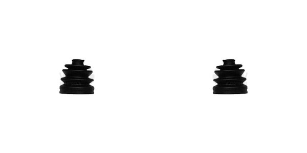 2X Faltenbalgsatz Antriebswelle Vorne FüR Honda Civic Viii Hatchback FN FK-image