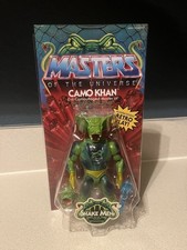 Masters Of The Universe Origins Camo Khan MOTU Snake Men Mattel Exclusive Retro