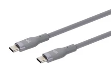 Monoprice USB Gen 2 USB-C to USB-C Silicone Cable 10ft Gray
