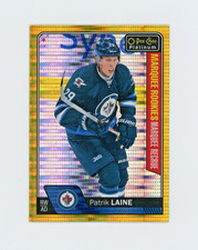 PATRIK LAINE 2016-17 O-Pee-Chee Platinum Seismic Gold Rc #23/50 Marquee Rookies