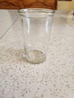 Lot Of 2 Vintage Diamond Star Band Quilted Juice Glasses Jelly Jars Clear MCM — photo 2
