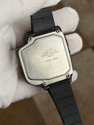 Casio JG100 Cyber Cross Vintage Watch 1994 Japan RARE #555 Fz175