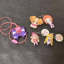 Set portachiavi Pretty Cure collezione 5 pezzi divertimento da collezione