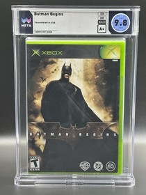 Batman Begins &bull; WATA 9.8 A+ &bull; Microsoft Xbox &bull; Not VGA/CGC