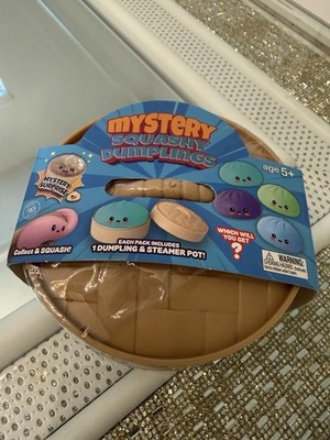 Mystery Squashy Dumplings Blind Pack Dumpling & Steamer Pot NEW / Unopened