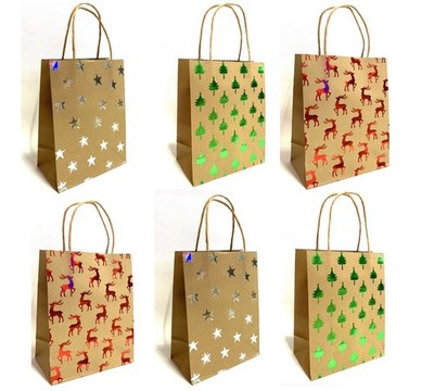 Weihnachtstüte Weihnachtstaschen Geschenktüten Medium  Geschenktaschen H + T
