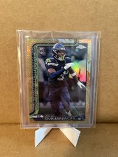 2025 Topps Chrome Nick Emmanwori Gold Leather Refractor #26/50 Seahawks