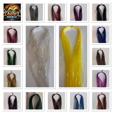 Holographic Tinsel 50cm Flashabou Over 200 Strands Fly Tying