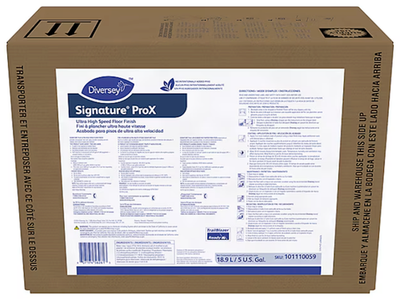 #ad Diversey Signature ProX UHS Floor Finish 5 Gal BIB 20% Solids 5104950 $147.88