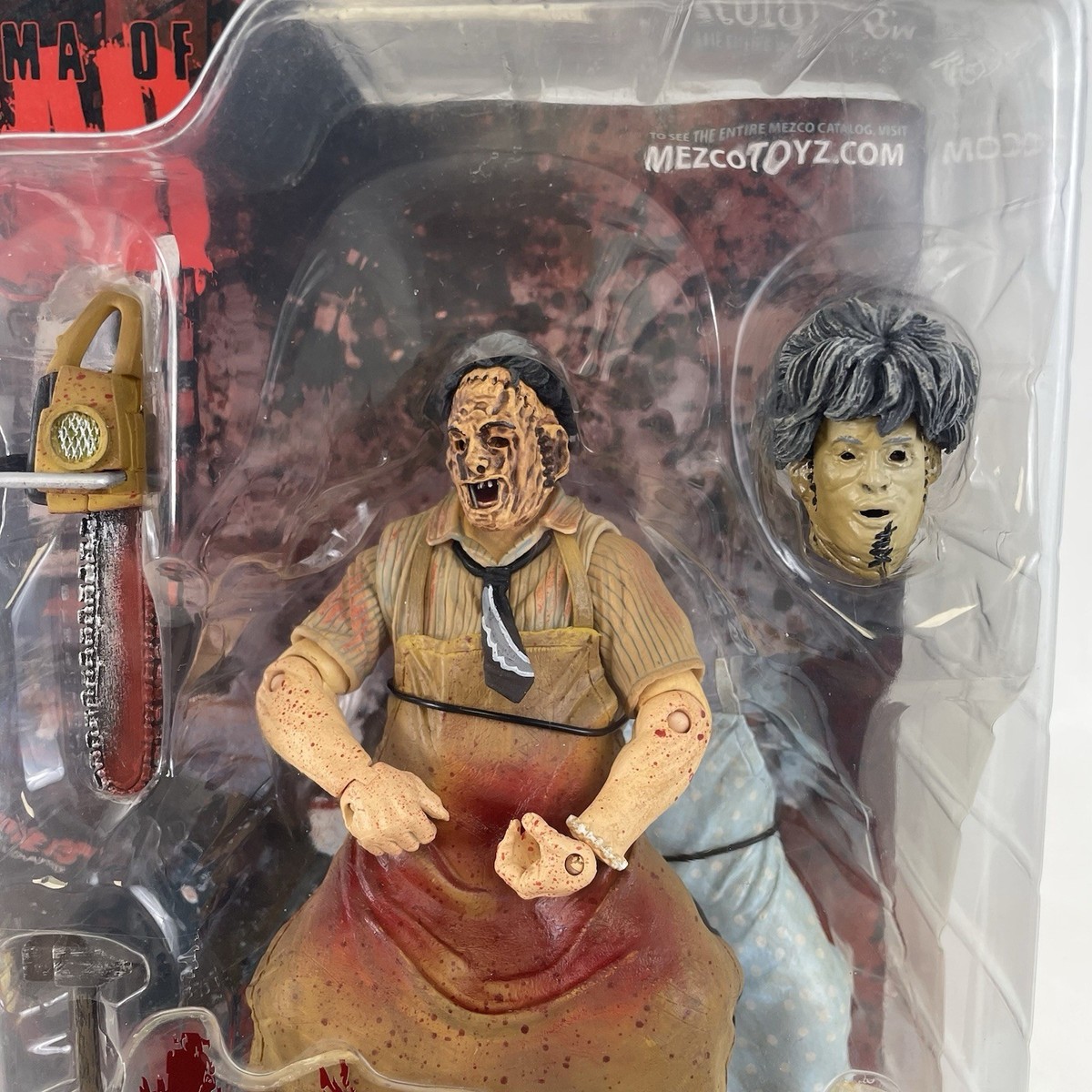 🔥Mezco Toys Cinema of Fear Series 1 The Texas Chainsaw