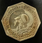 ⭐️ PAN-PAC $50 OCTAGONAL TRIBUTE - 2oz .999 Silver Round -Intaglio Mint-Toned-