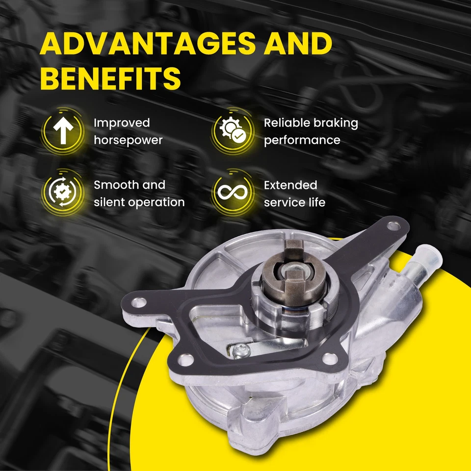 Brake Vacuum Pump for Mercedes-Benz E320 E350 GL320 GL350 ML320 ML350 S350 R320 - Image 4 of 4
