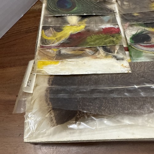 Kit de atado de moscas Noll número 201 aparejos de pesca vintage señuelos de pescado cebo - Imagen 6 de 18